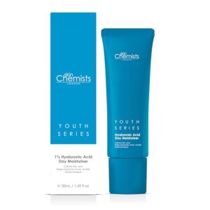 skinChemists HYALURONIC ACID Day Moistuiriser 50 ml | Leichte Feuchtigkeitspflege für einen strahlenden Glanz - Nährt und schützt die Hautbarriere - Wichtige Wirkstoffe für einen gesunden Teint