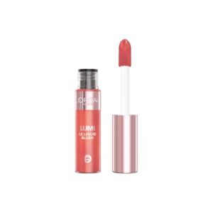 L'Oréal Paris Flüssiger Blush mit einem frisch schimmernden Farbglanz, Für alle Hauttypen, Farbintensiver Glow, Lumi Le Liquid Blush, Glowy Gold Pink 625, 10 ml