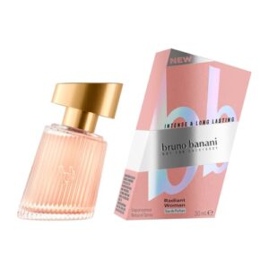 bruno banani Radiant Woman Eau de Parfum, strahlender Duft mit spritzig-fruchtigen Noten und einem Hauch von Amber, 30ml
