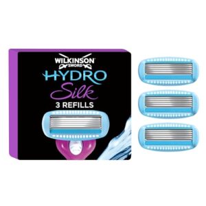 Wilkinson Sword Hydro Silk Rasierklingen für Damen Rasierer, 3 Stück