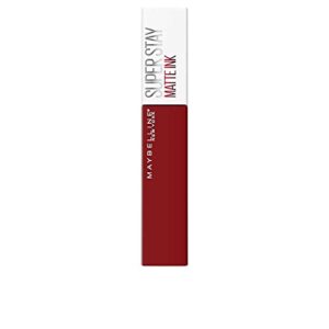 Maybelline New York Lippenstift, Super Stay Matte Ink, Flüssig, matt und langanhaltend, Nr. 340 Exhilator, 5ml
