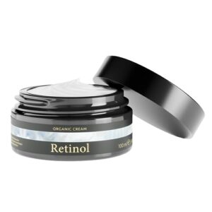 Satin Naturel Retinol Creme 100ml - Retinol hochdosiert + Salicylsäure + Bio Aloe Vera - Anti Aging Feuchtigkeitscreme, Anti Pickel - Gegen unreine Haut Gesicht - Skincare Vegan