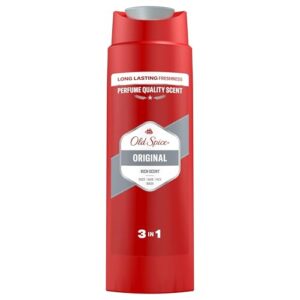 Old Spice Original 3-in-1 Mehrzweck-Shampoo für Haar, Gesicht und Körper 250 ml, langanhaltende Frische, Duft von Parfümqualität, Tiefenreinigung