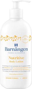 Barnängen Body Lotion Nutritive (400 ml), Hautcreme mit reichhaltiger Formel für trockene Haut, Körper Lotion versorgt die Haut langanhaltend mit Feuchtigkeit