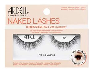 Ardell Naked Lashes Echthaarwimpern, das Original für einen unverkennbaren Look (Style 421)