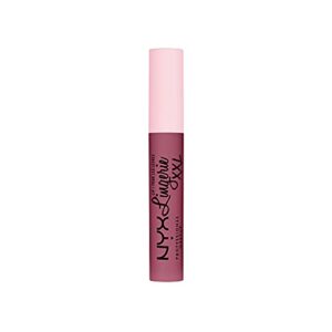 NYX Professional Makeup Lip Lingerie XXL, Flüssiger Lippenstift für langen Halt, Vegane Formel, Unlaced