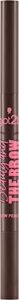 got2b Augenbrauenstift Beauty and The Brow Medium Warm Brown, hochpigmentierter Eyebrow Pencil für präzises Auffüllen, 0,35 g