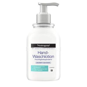 Neutrogena Seife, Hand-Waschlotion, feuchtigkeitsspendend, bekämpft Bakterien, für sehr trockene Hände, 300ml
