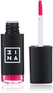 3INA MAKEUP - Vegan - Cruelty Free - The Longwear Lipstick 509 - Dunkel rosa - Lang anhaltender Flüssig-Lippenstift - Hochpigmentiert - 8H Lippenstift Matt - Intensive Farben - Stiftapplikator