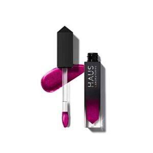 HAUS LABORATORIES By Lady Gaga: LE RIOT LIP GLOSS | Leichter, extrem glänzender Lipgloss in 31 Farben, Schimmer und Glanz, angenehm auf den Lippen, vegan und tierversuchsfrei | 0.17 Oz.